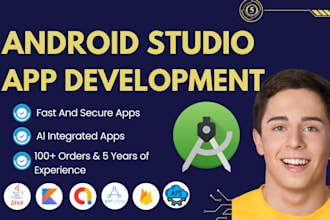 be an android studio developer for mobile app development