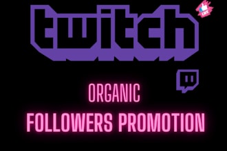 promote your twitch channel, twitch channel promotion gain live viewers chatters