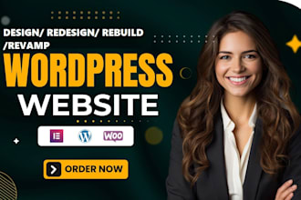 revamp wordpress website, build or rebuild wordpress website, redesign website