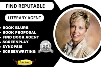 literary agent, book agent, book proposal agents for your manuscript