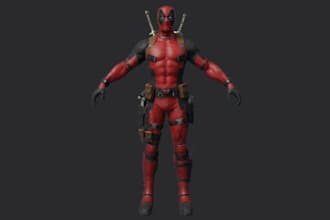 sculpt 3d action figure 3d anime figure 3d toy stl zbrush file for 3d printing