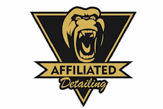design exclusive car detailing brand logo