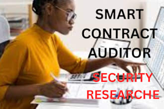 audit and secure your solidity,rust,move smart contracts for blockchain security