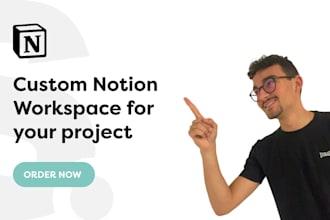 create a customized notion workspace for project tracking