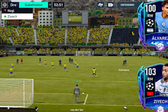 fix error and bugs in soccer game, online multiplayer game, sport game, unity