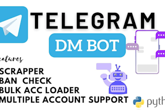 do telegram promotion, develop ai telegram bot for crypto forex, token project
