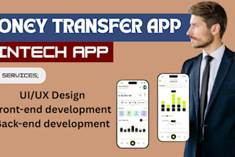 develop neobank app money transfer app cash app remittance app fintech app
