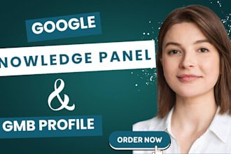 create google knowledge panel for person and optimize gmb profile