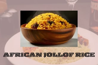 teach you how to cook african jollof rice for your party