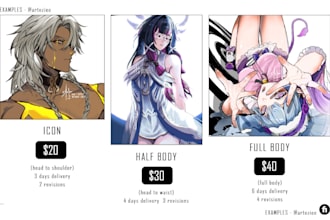 draw your oc or fanart in my artstyle