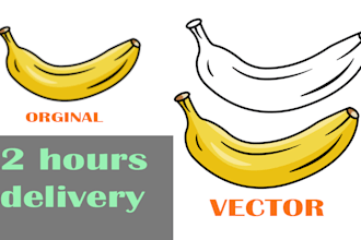 vector tracing, redraw logo to ai, in 2 hours