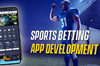build custom sport bet website, fantasy sports bet website, and sport bet app