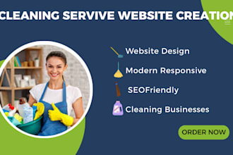 create a professional cleaning service website to boost your local booking