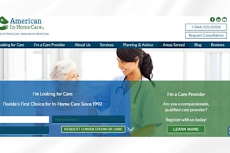 home care website home care healthcare website elderly care home care leads