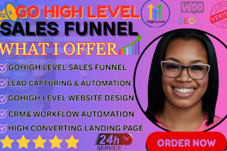 setup gohighlevel sales funnel landing page gohighlevel automation ghl website
