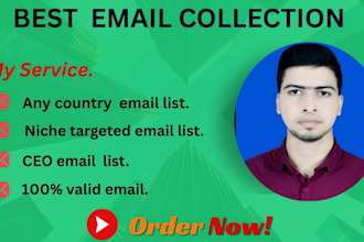 collect and provide a targeted email list for your business
