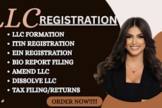 register US  wyoming llc ein number llc registration bio report tax id