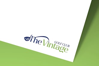 create a modern custom golf sports logo design in 1 day