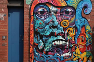 create graffiti art for you