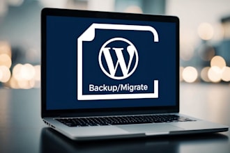 transfer, backup, move, migrate wordpress website in 12hours