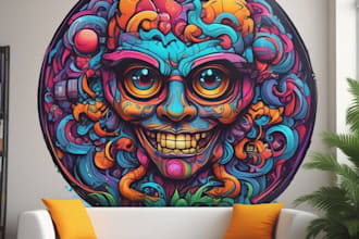 make unique street art graffiti from your photo