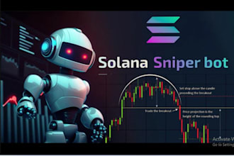 crypto trading bot like unibot, maestro, telegram crypto bot, python automation