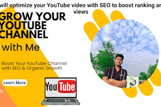 a full youtube channel SEO audit and optimization