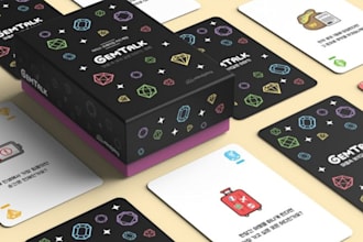 design card game, board game, flash cards, kids playing card, squid game card