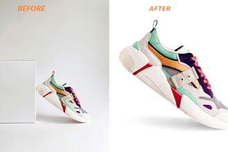 do product photo editing and retouching for ecommerce