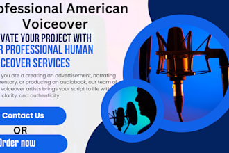 be your american female  voice over
