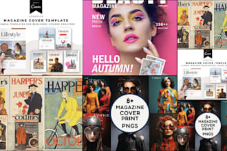 magazine design, catalog, booklet, brochure, newsletter, magazine layout, flyer