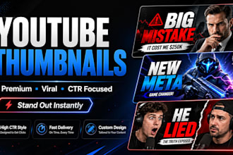 create viral ai youtube thumbnails for high CTR