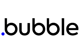 design and develop a no code app using bubble io