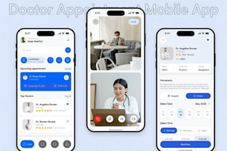 develop doctor app, health app, medical app, patient app
