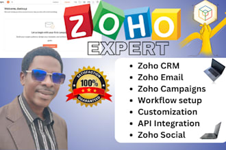 setup email template for zoho email campaigns automation brevo mailchimp