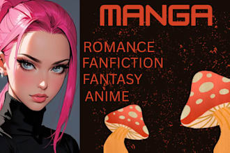 write romantic fantasy story anime and manga fanfiction
