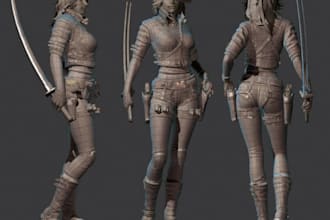mmd model physics, blender model,  mmd or vrc model for you