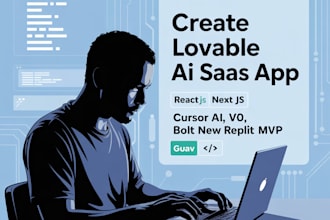 fix and build lovable replit v0 bolt new web app saas mvp supabase