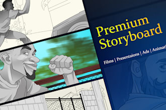 create stunning storyboard for you