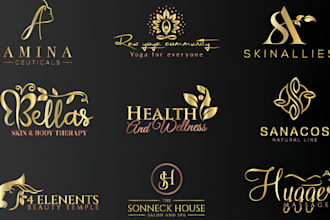 do beauty, skincare, cosmetic, hair salon spa logo or any graphics design