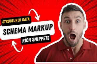 setup schema markup, structured data, rich snippets fix errors and warning