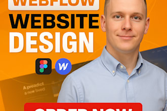 design, fix, or redesign your webflow website or convert figma to webflow