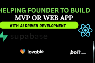 build web app using lovable cursor ai supabase in 24 hrs