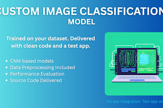 create an image classification model using CNN and python