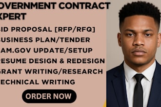 craft professional rfp proposal, solicitation responses, and sops