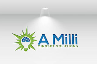 create professional and specially mindset logo design