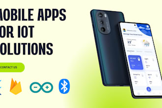 build a flutter iot app with ble wifi esp32 and firebase