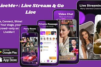 develop live streaming app video streaming app live streaming website