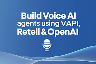 build or develop voice and calling ai agent using vapi, retell, n8n and make