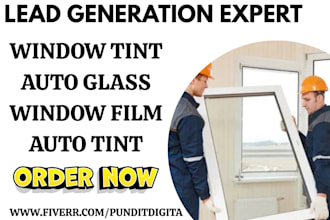generate window tint leads window installation autoglass auto tint sales funnel